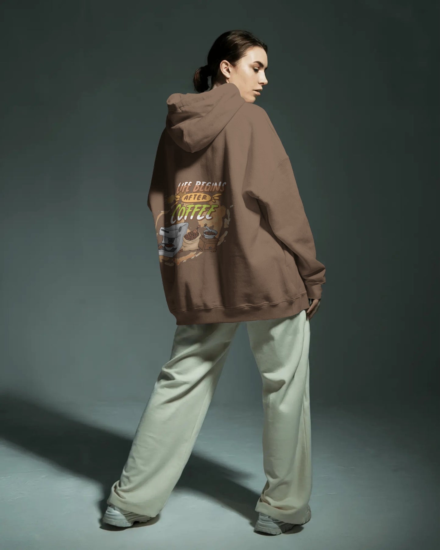 Osirius Powered by Coffee Hoodie – 100% Egyptian Cotton | Premium Streetwear