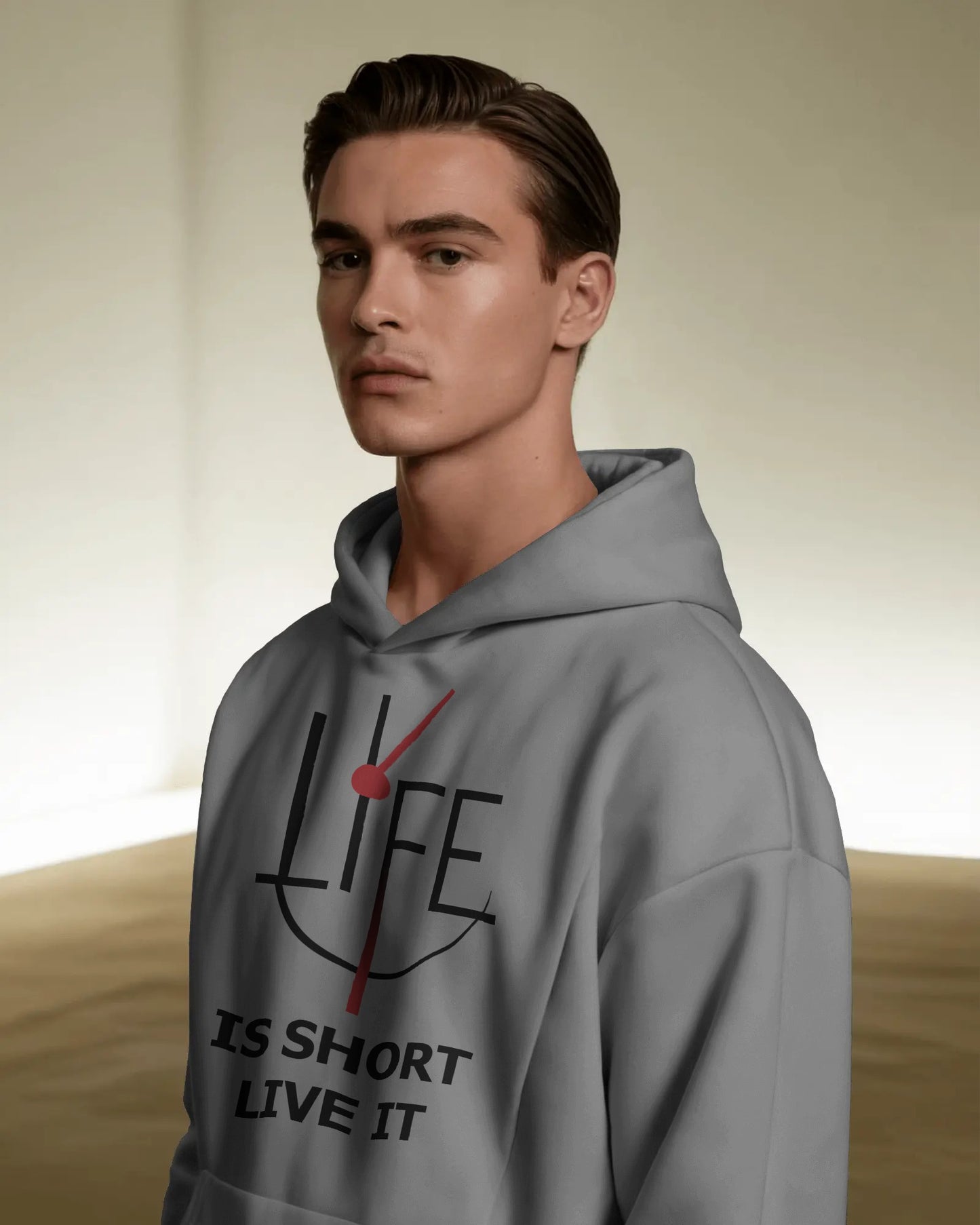 Osirius "Pulse 01" Hoodie – Minimal Life Design, Egyptian Cotton