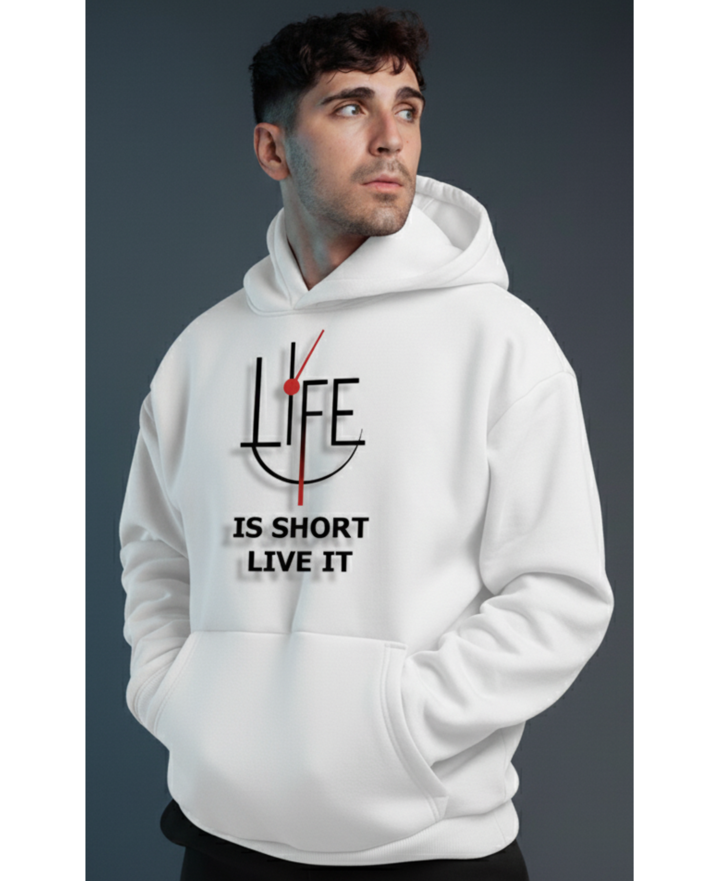 Osirius "Pulse 01" Hoodie – Minimal Life Design, Egyptian Cotton