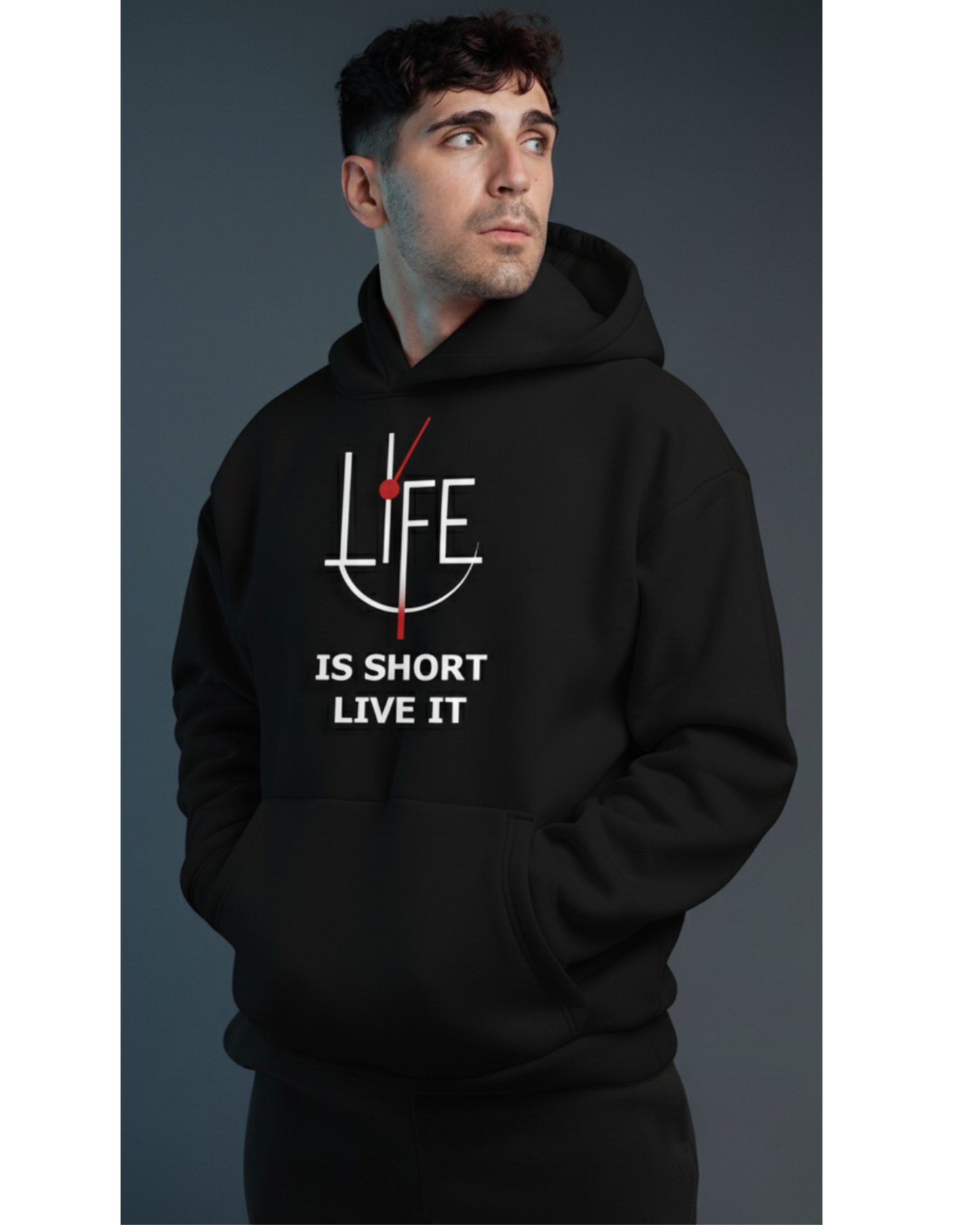 Osirius "Pulse 01" Hoodie – Minimal Life Design, Egyptian Cotton