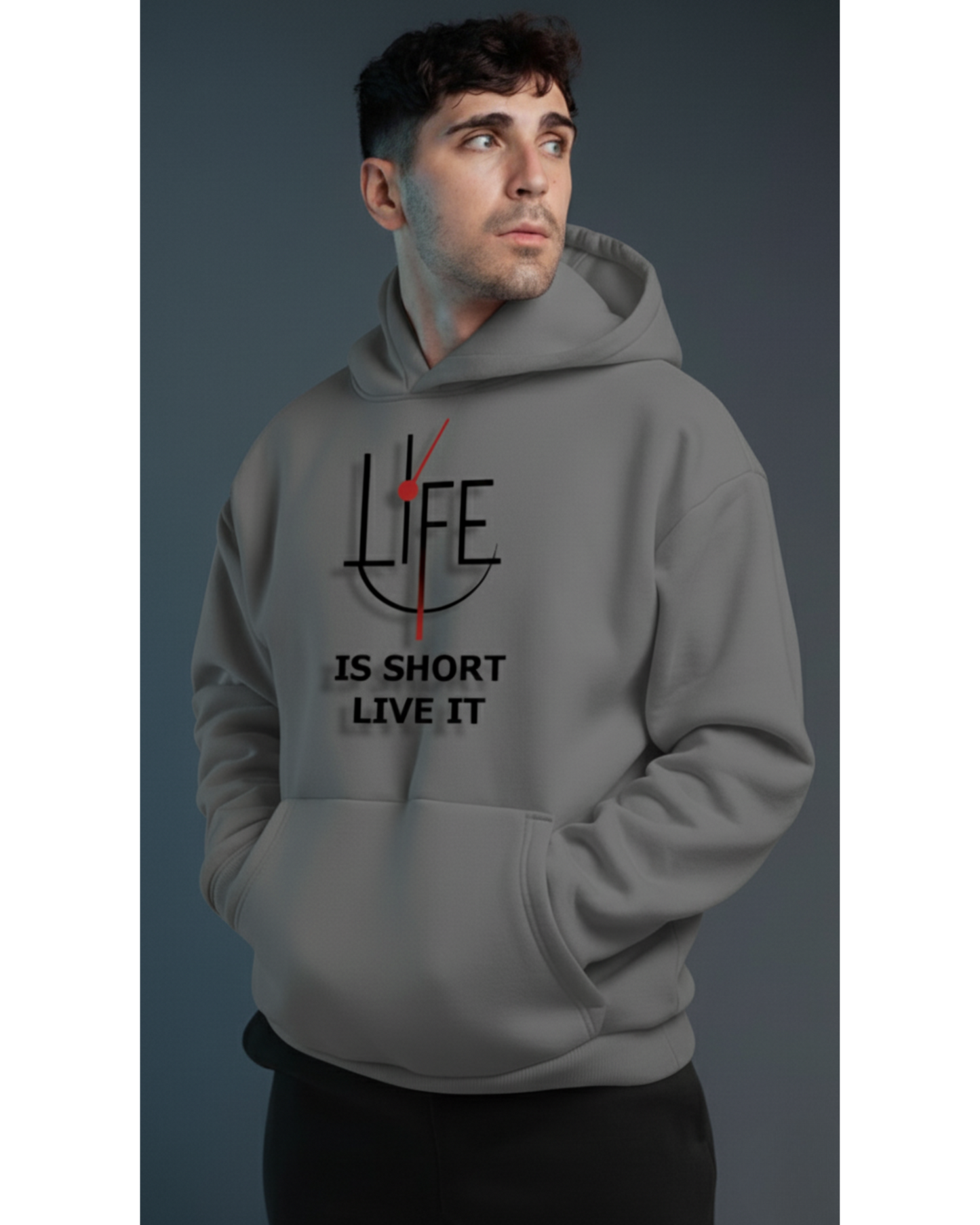 Osirius "Pulse 01" Hoodie – Minimal Life Design, Egyptian Cotton