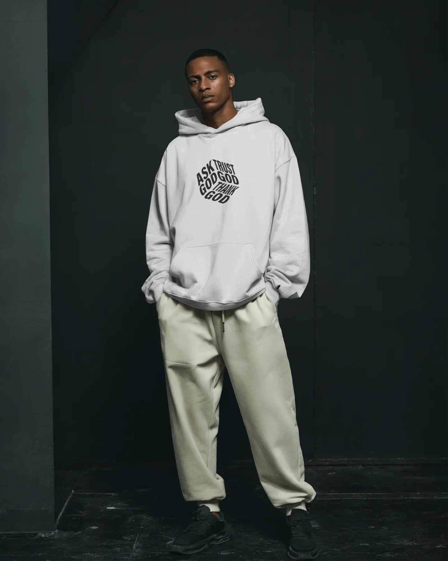 Osirius “Grace Line” Hoodie – The Path of Faith and Peace
