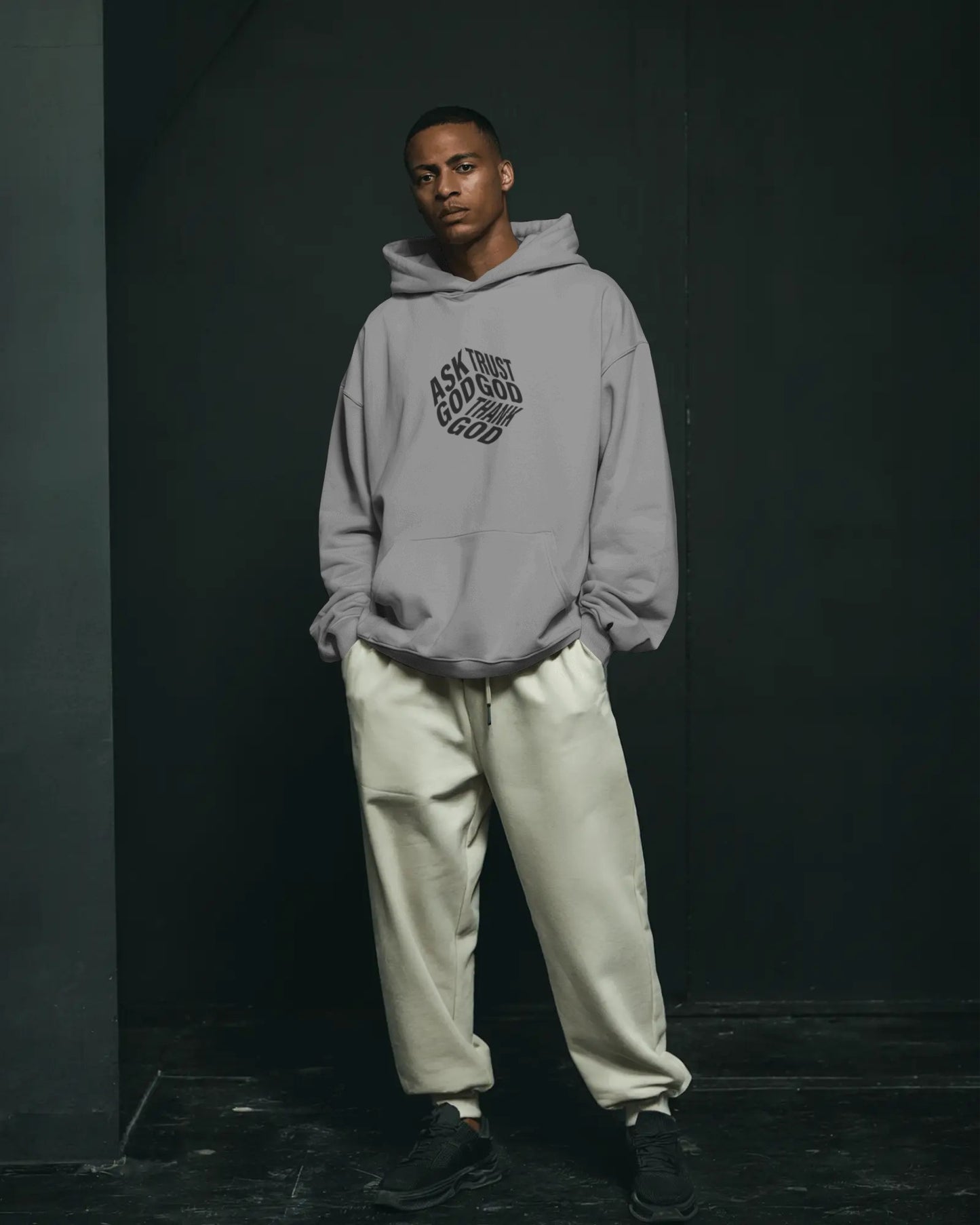 Osirius “Grace Line” Hoodie – The Path of Faith and Peace