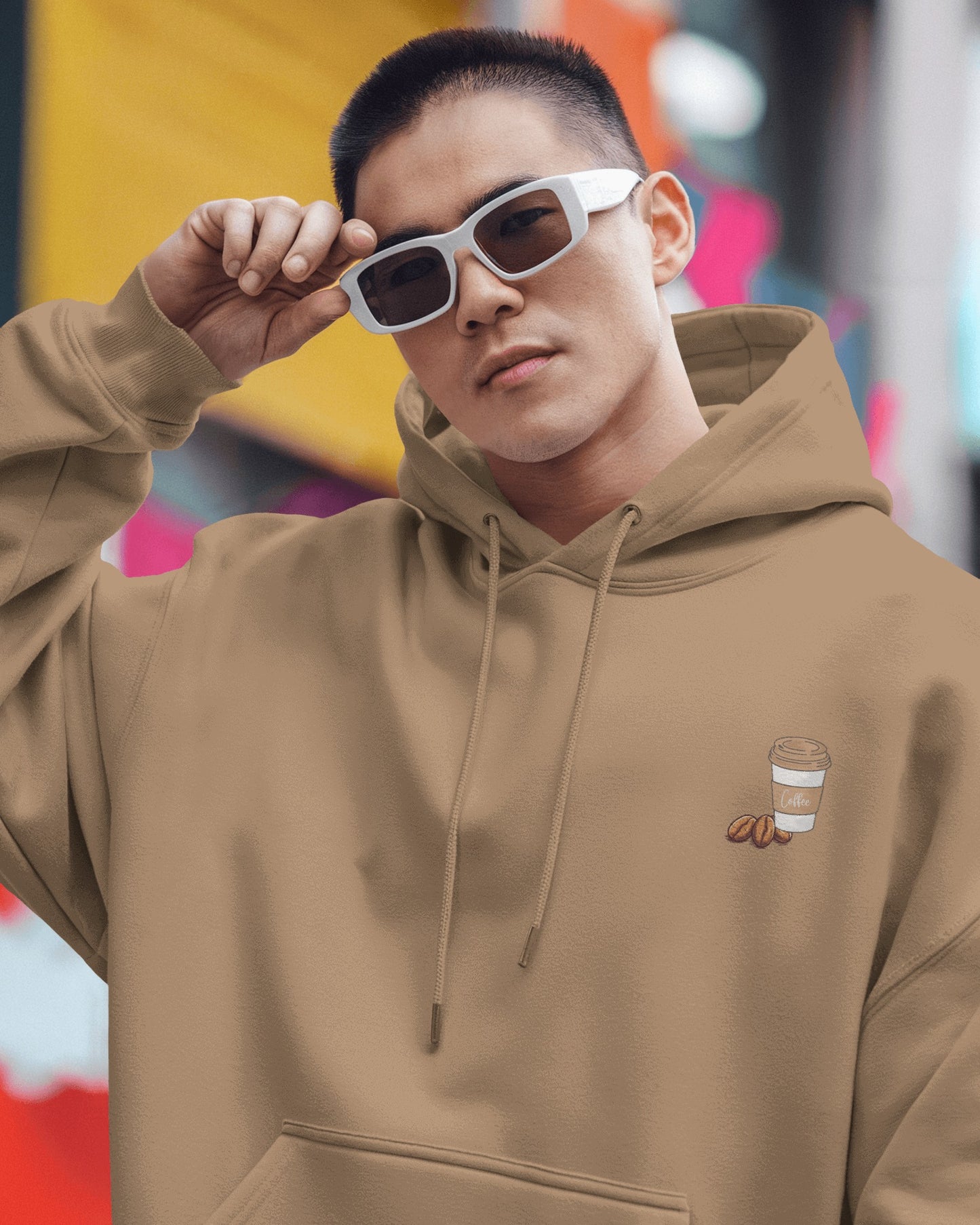 Osirius Powered by Coffee Hoodie – 100% Egyptian Cotton | Premium Streetwear