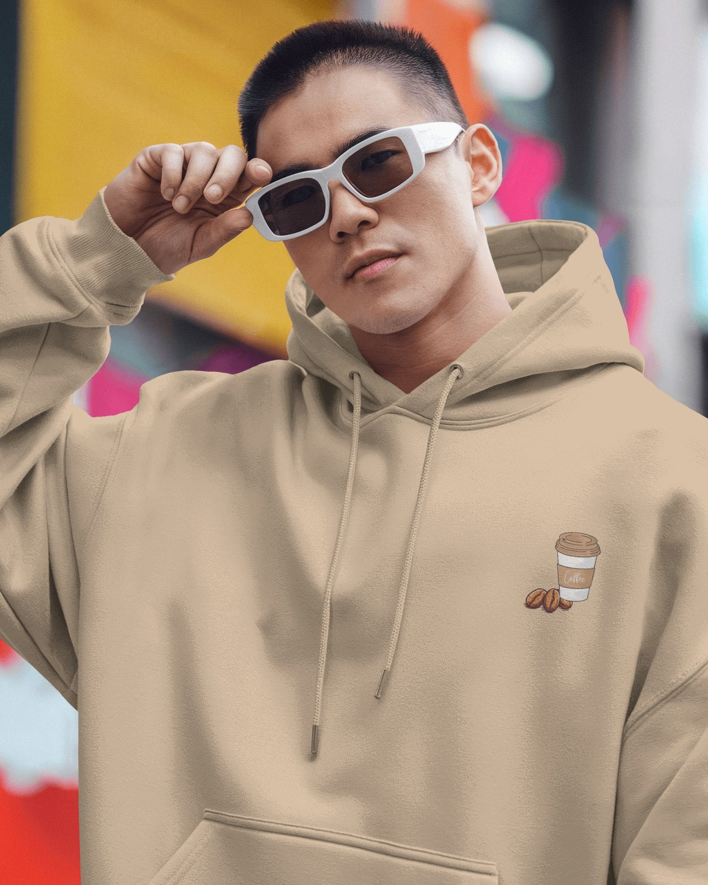 Osirius Powered by Coffee Hoodie – 100% Egyptian Cotton | Premium Streetwear