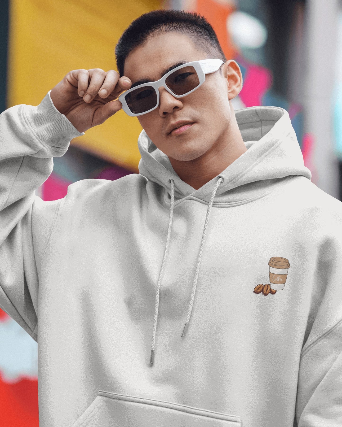 Osirius Powered by Coffee Hoodie – 100% Egyptian Cotton | Premium Streetwear