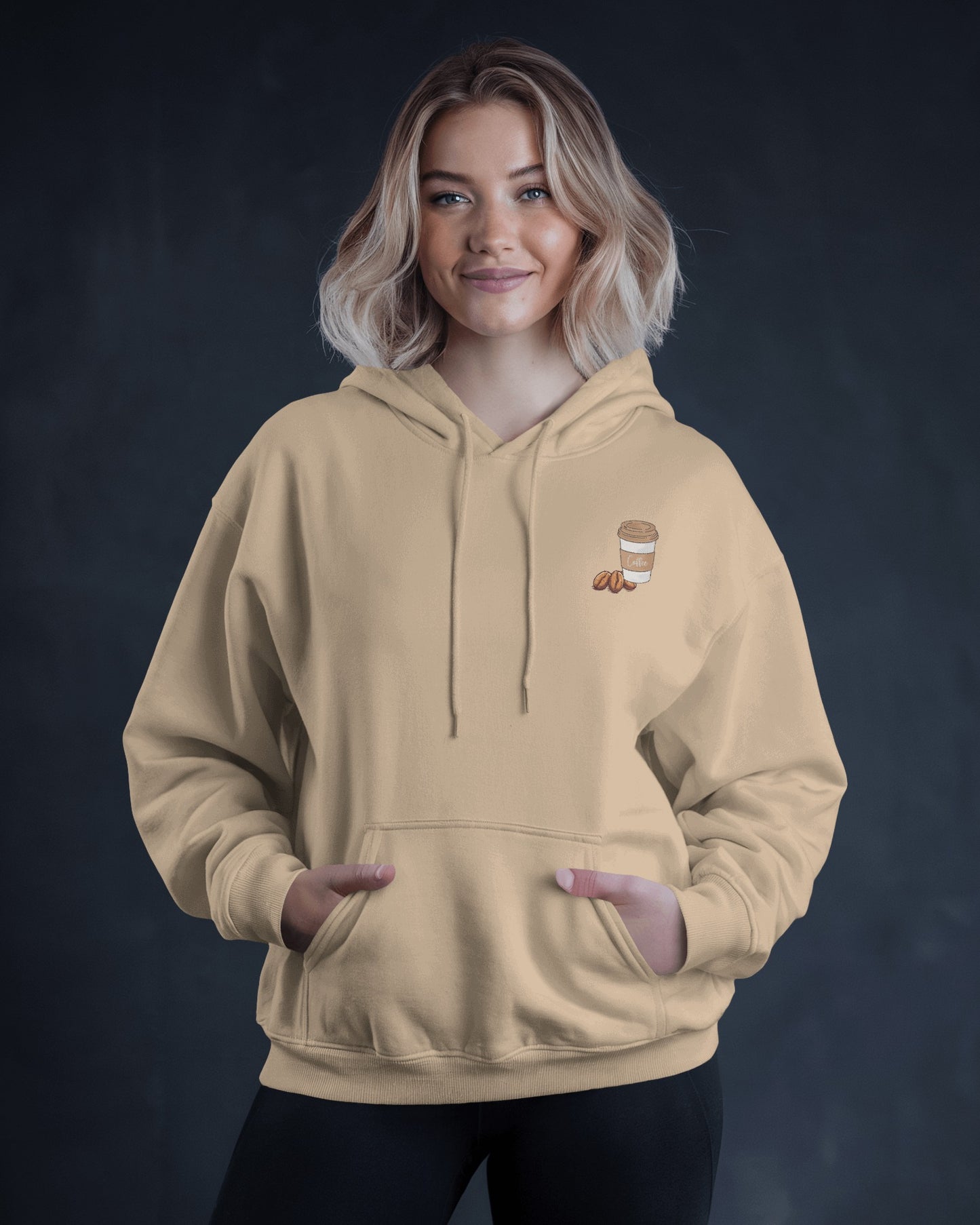 Osirius Powered by Coffee Hoodie – 100% Egyptian Cotton | Premium Streetwear