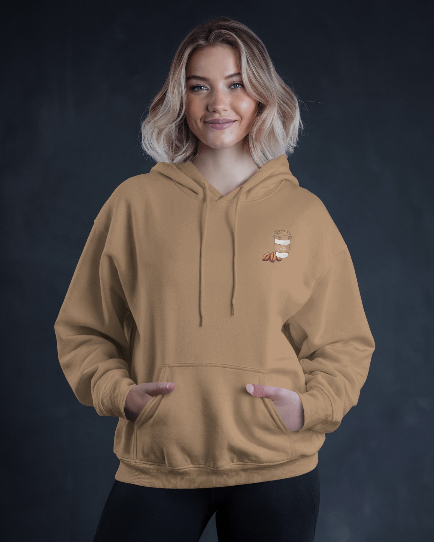 Osirius Powered by Coffee Hoodie – 100% Egyptian Cotton | Premium Streetwear