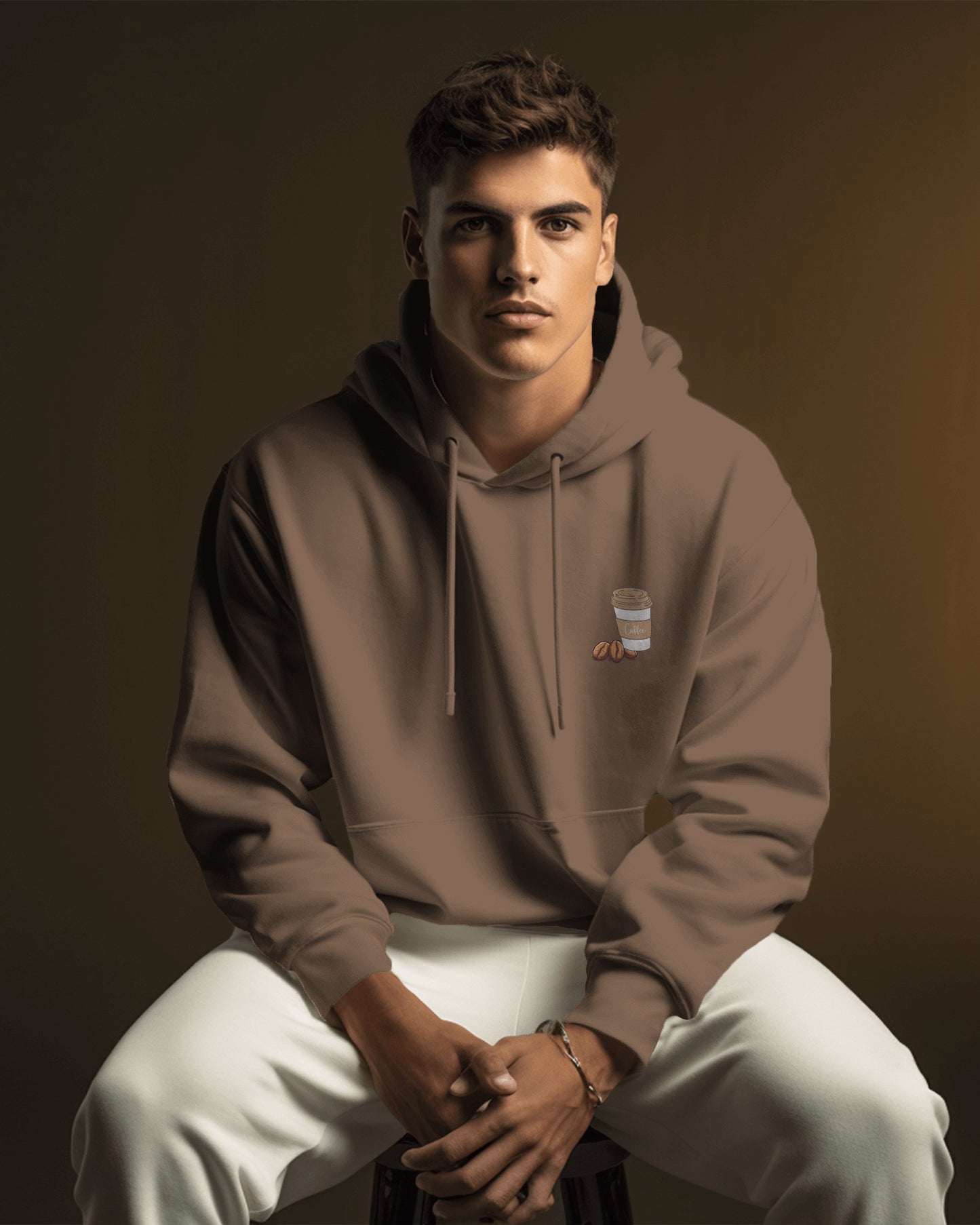 Osirius Powered by Coffee Hoodie – 100% Egyptian Cotton | Premium Streetwear