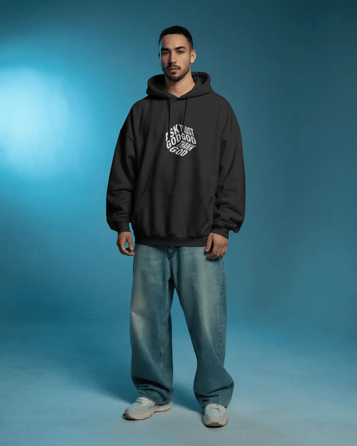 Osirius “Grace Line” Hoodie – The Path of Faith and Peace