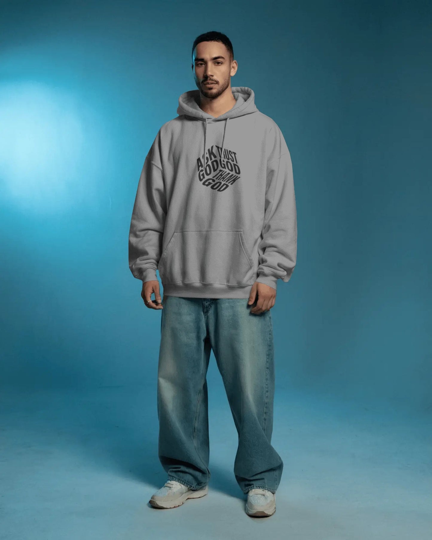 Osirius “Grace Line” Hoodie – The Path of Faith and Peace