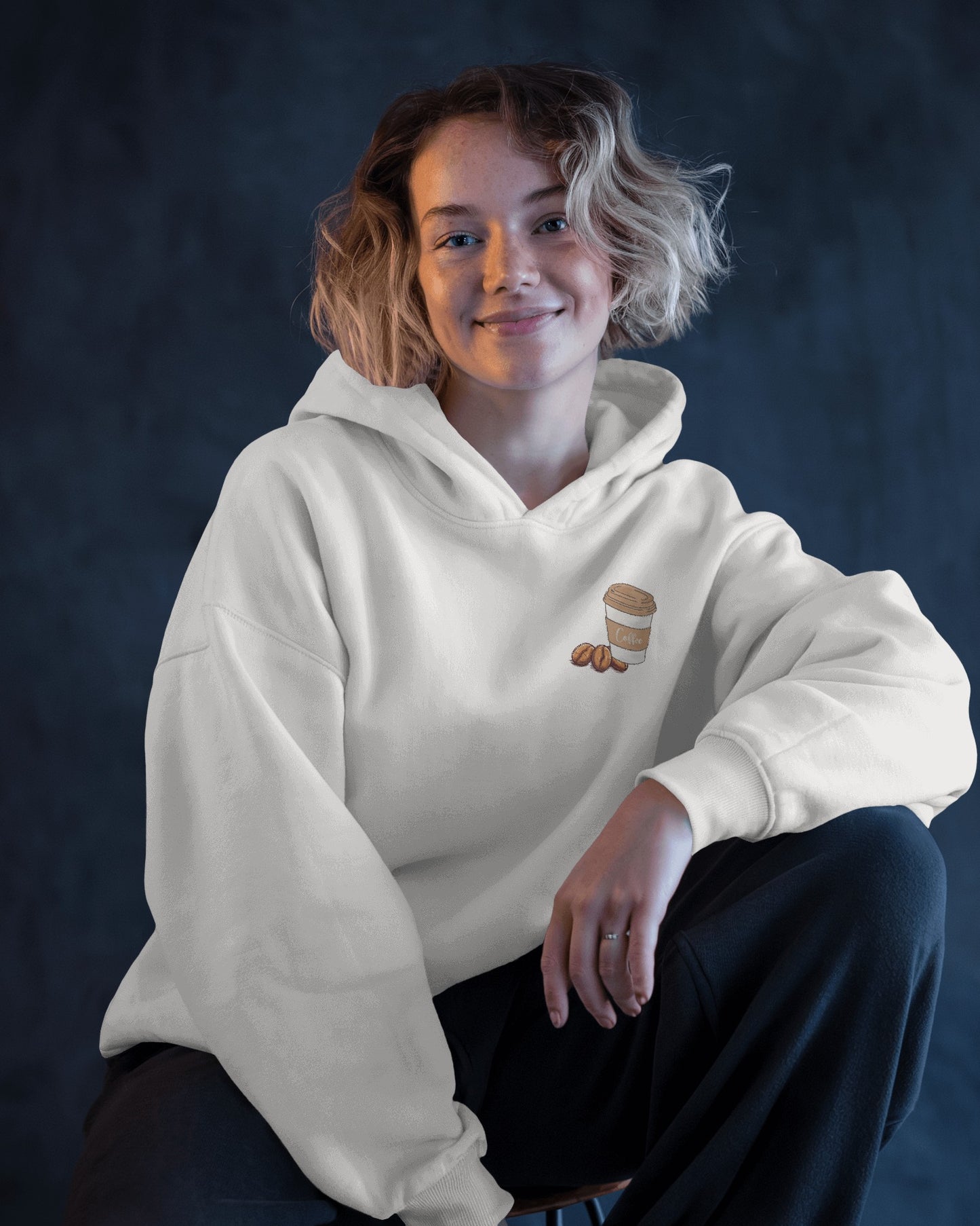 Osirius Powered by Coffee Hoodie – 100% Egyptian Cotton | Premium Streetwear