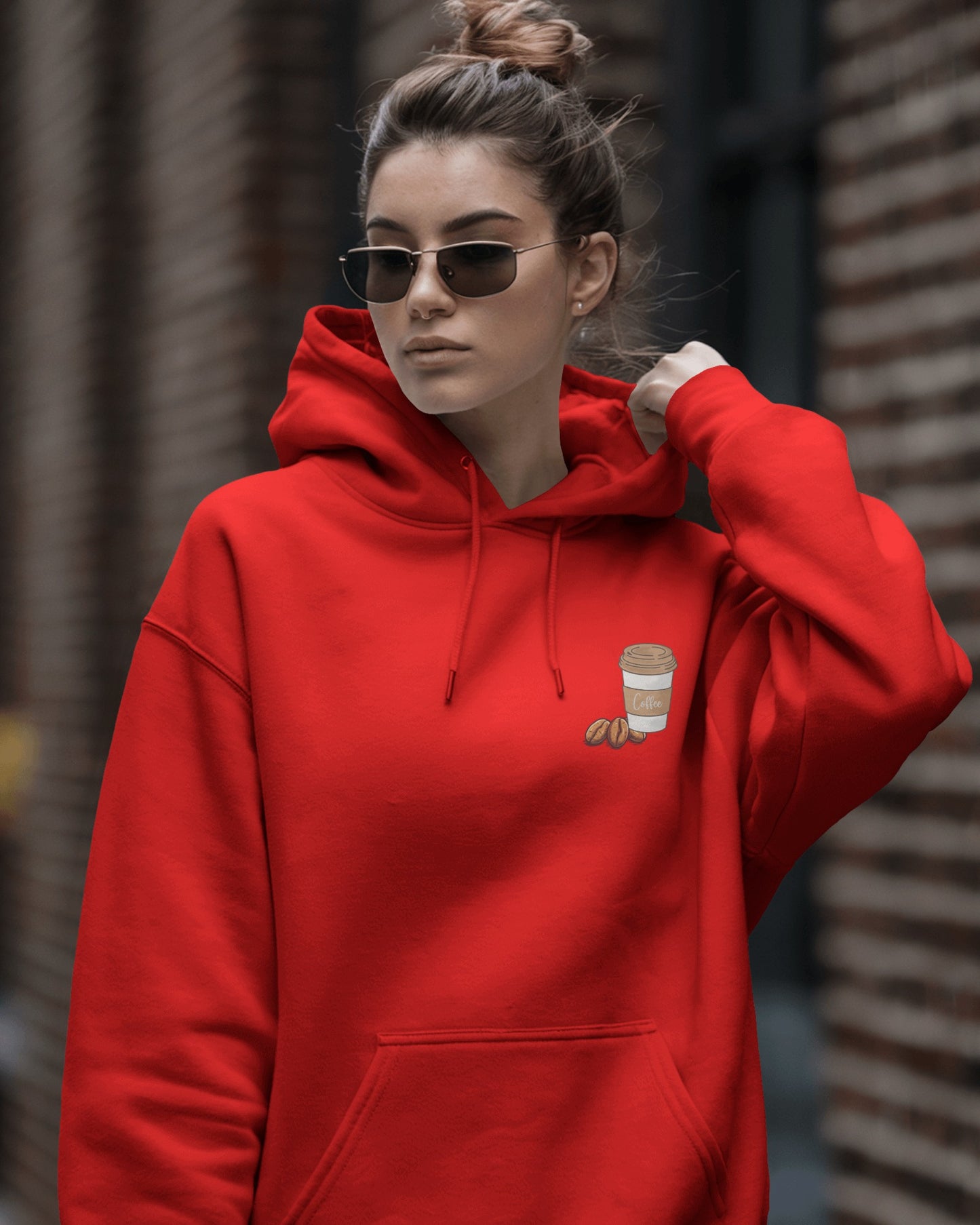 Osirius Powered by Coffee Hoodie – 100% Egyptian Cotton | Premium Streetwear