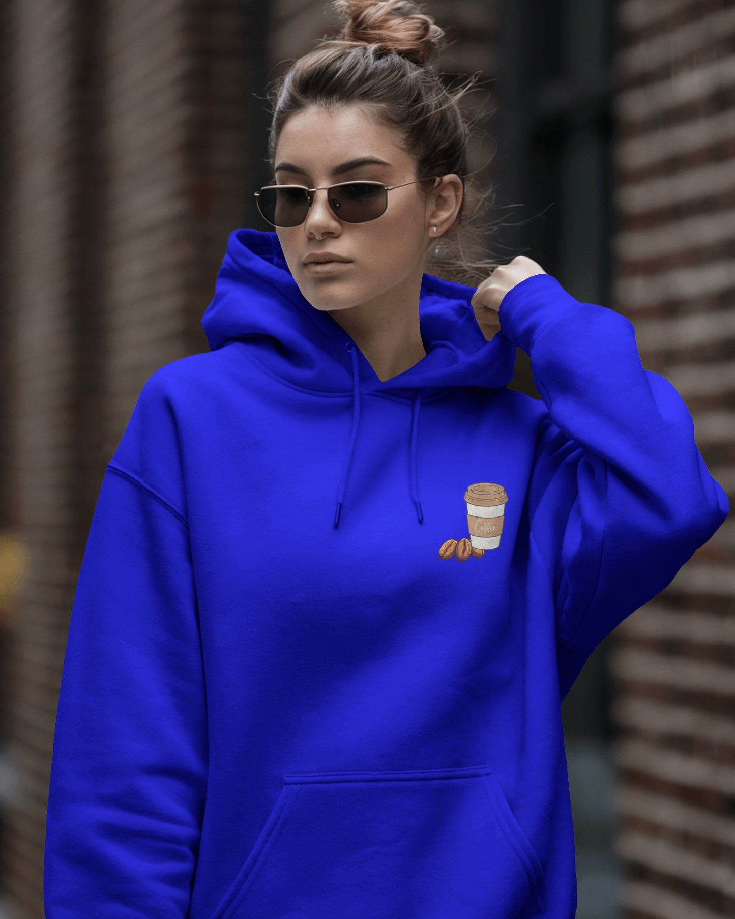 Osirius Powered by Coffee Hoodie – 100% Egyptian Cotton | Premium Streetwear