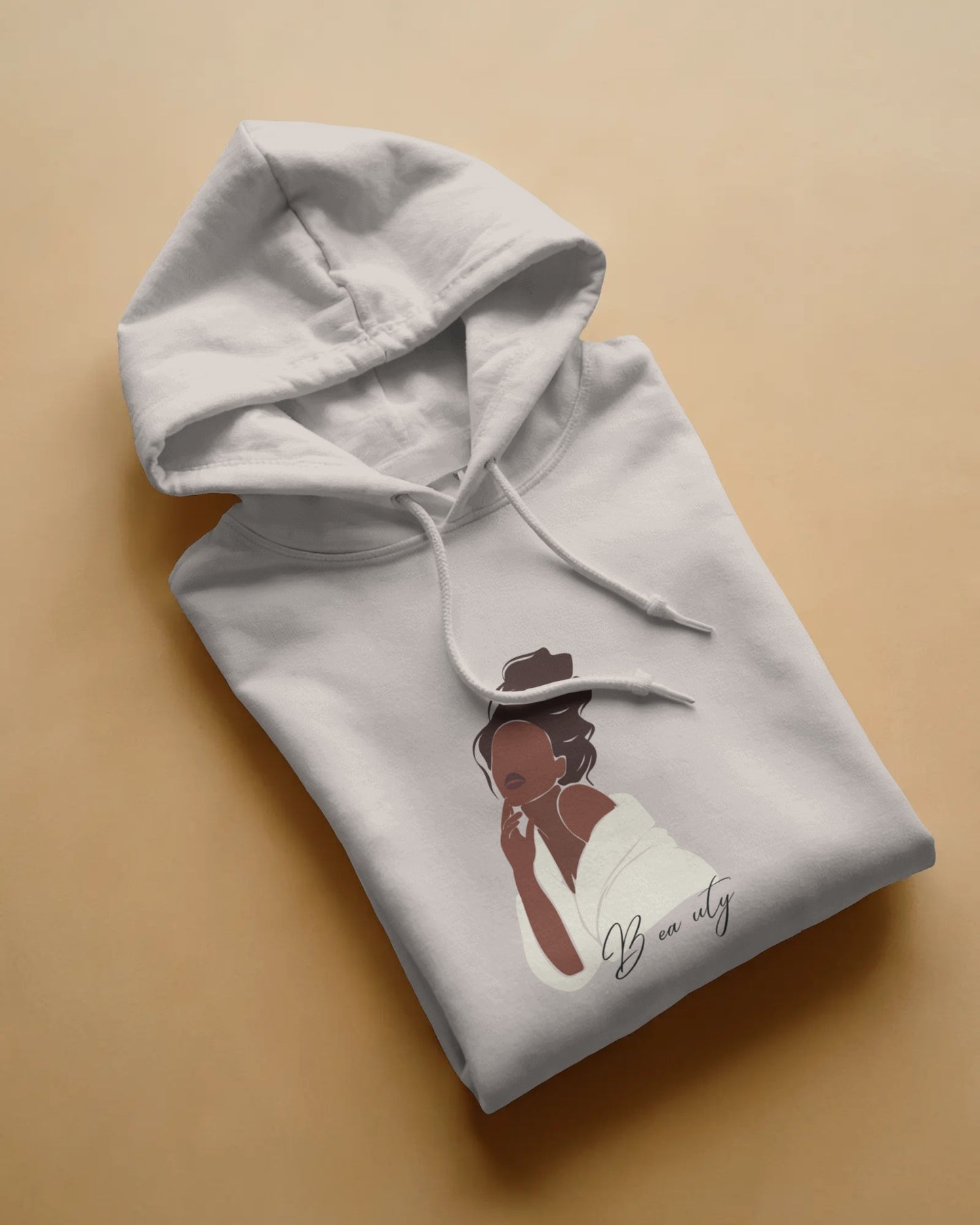 Lunar Grace Hoodie – 100% Egyptian Cotton | Elegant Minimal Streetwear