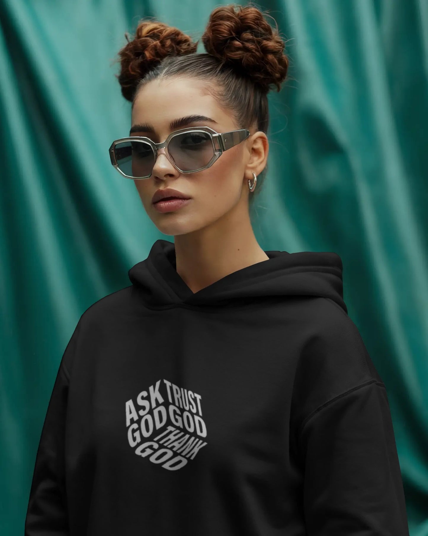 Osirius “Grace Line” Hoodie – The Path of Faith and Peace