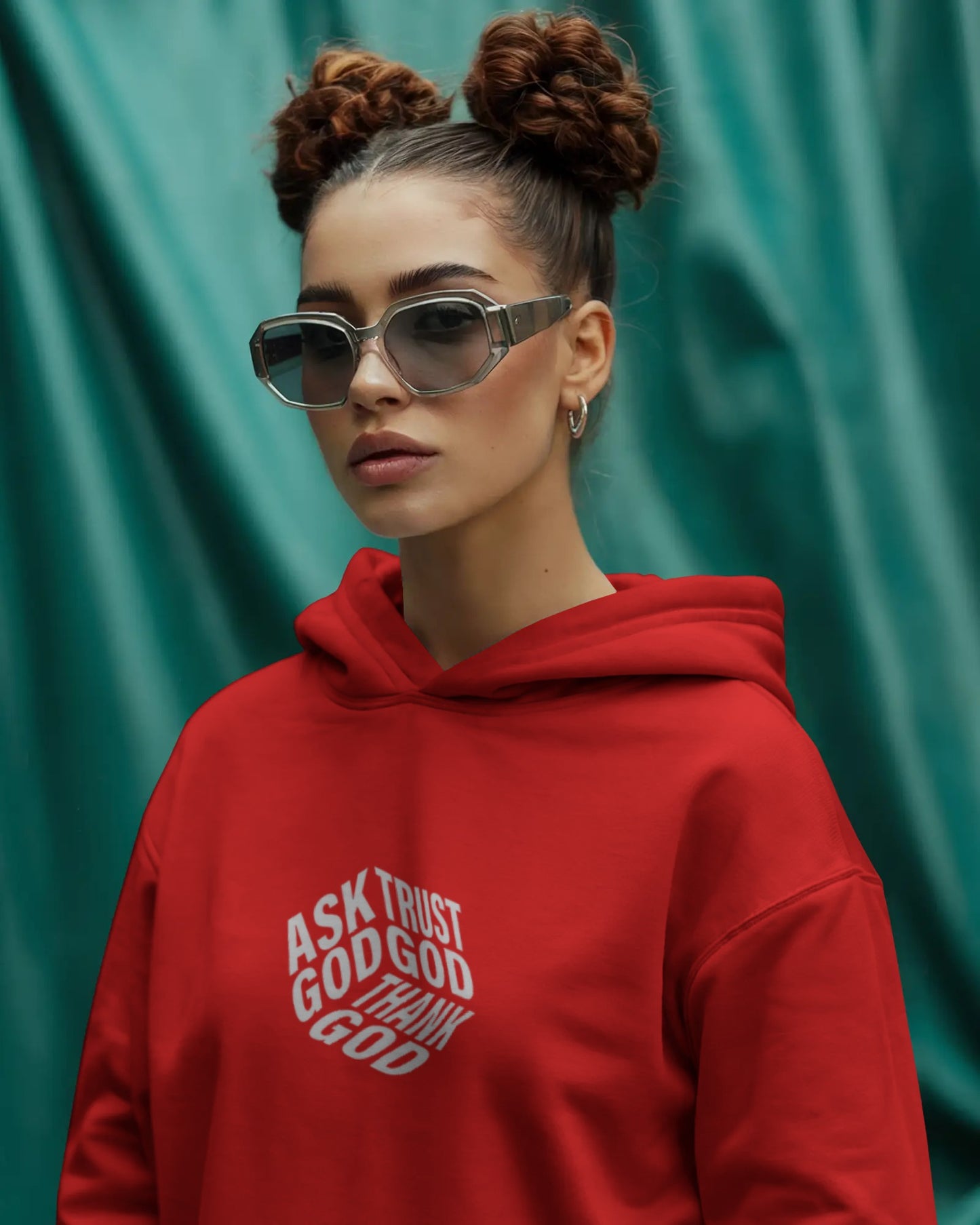 Osirius “Grace Line” Hoodie – The Path of Faith and Peace