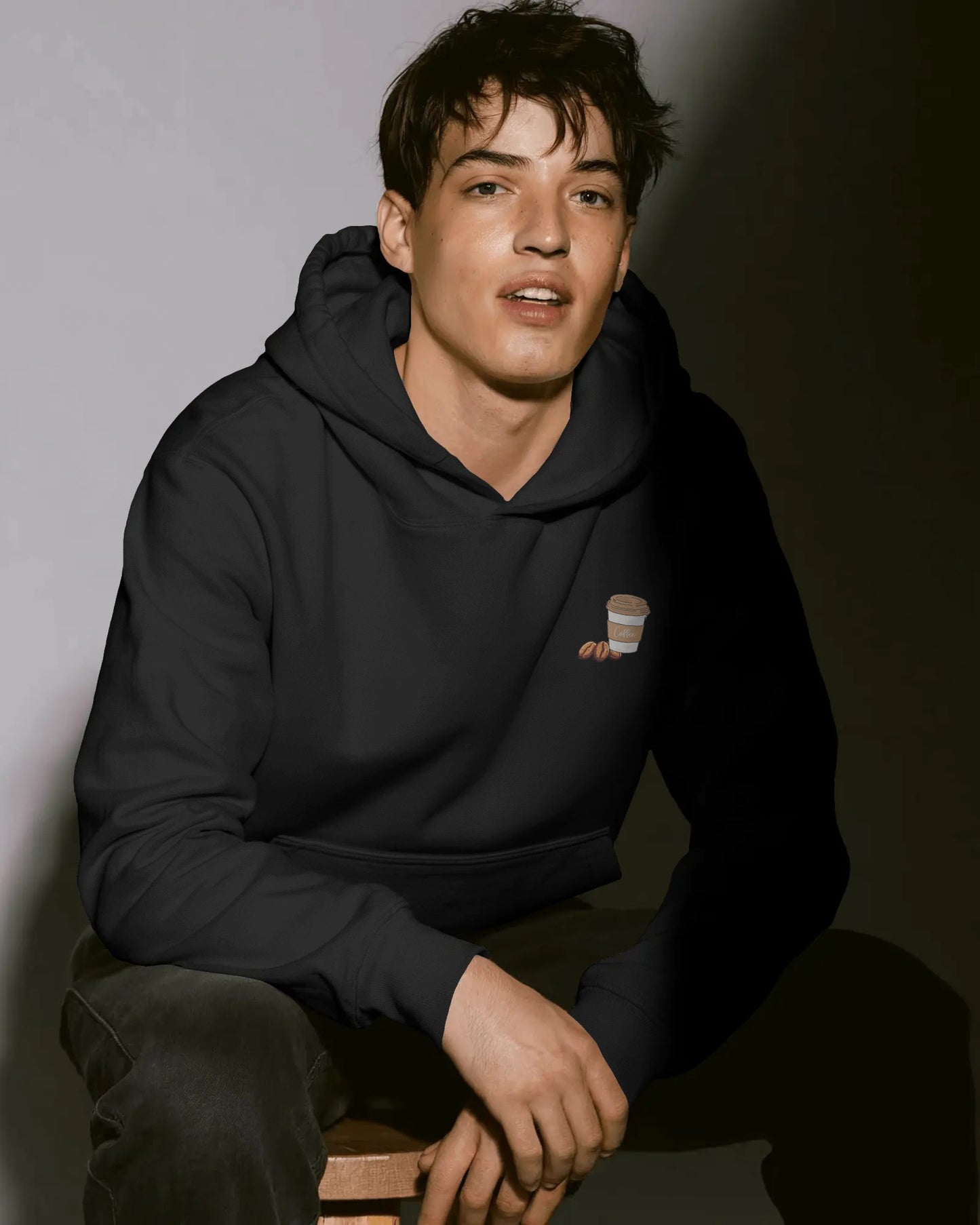 Osirius Powered by Coffee Hoodie – 100% Egyptian Cotton | Premium Streetwear