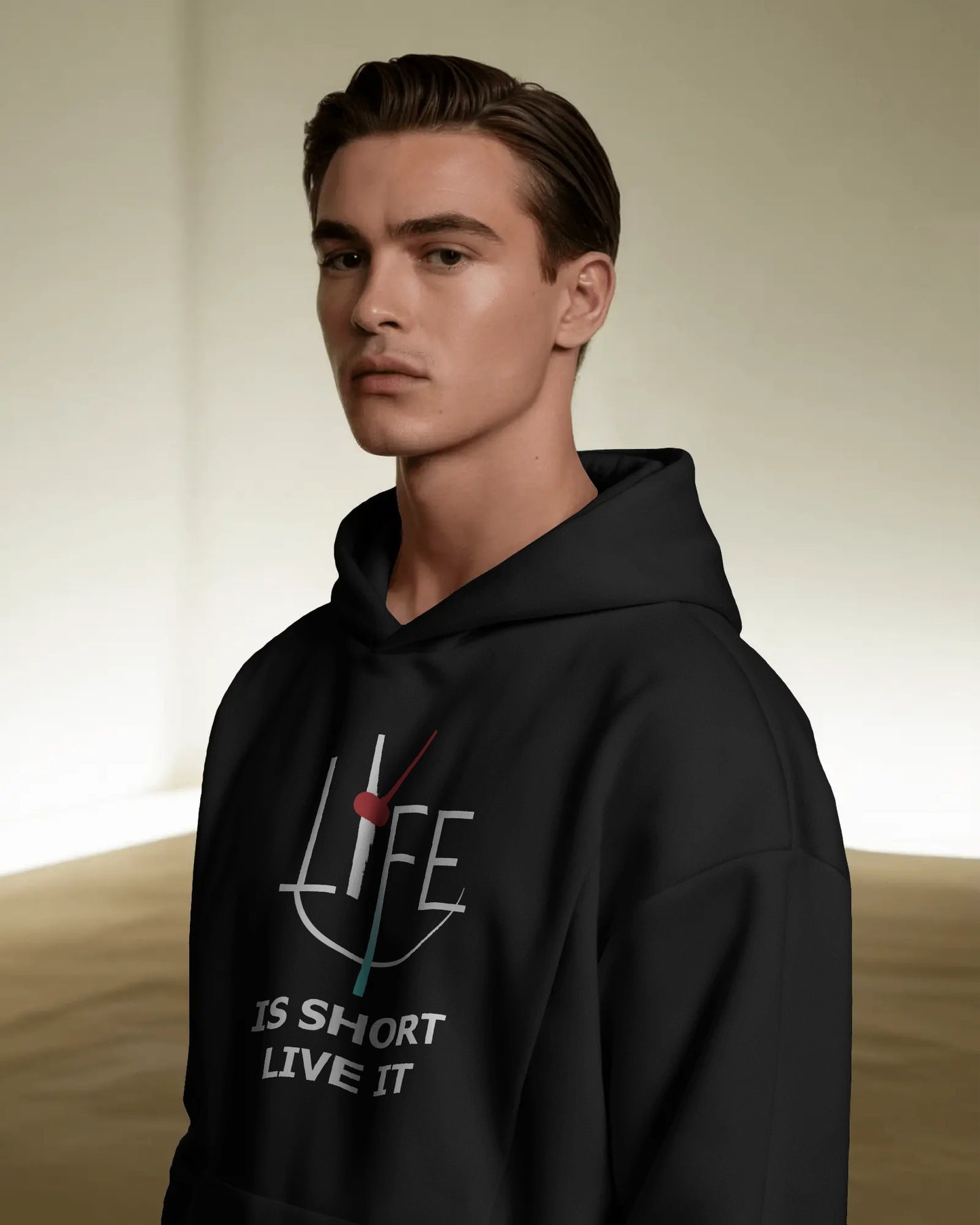 Osirius "Pulse 01" Hoodie – Minimal Life Design, Egyptian Cotton