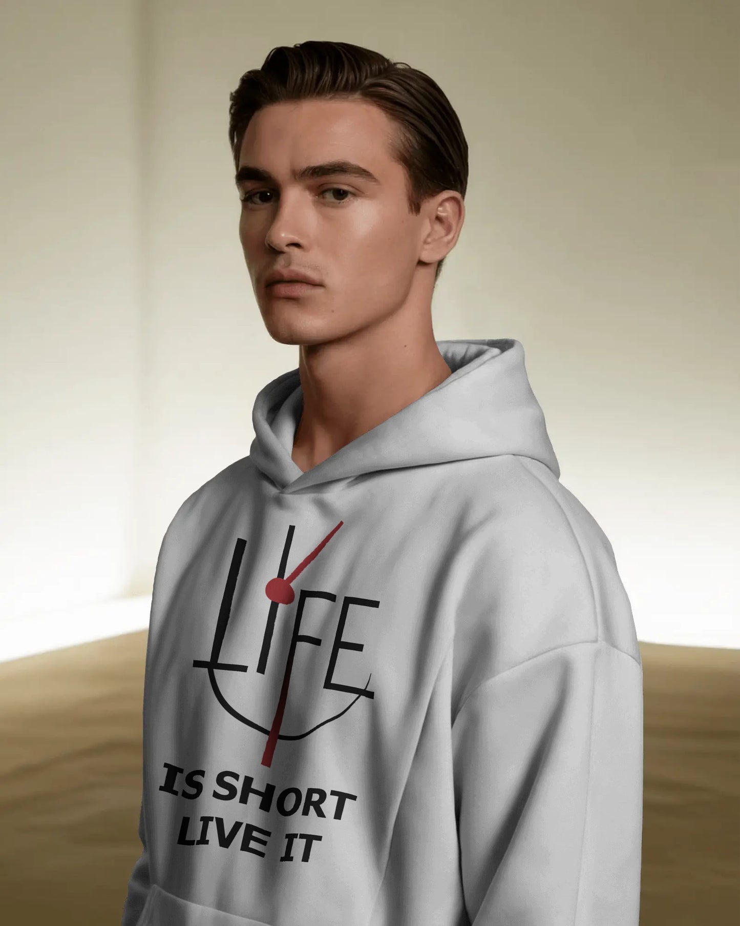 Osirius "Pulse 01" Hoodie – Minimal Life Design, Egyptian Cotton