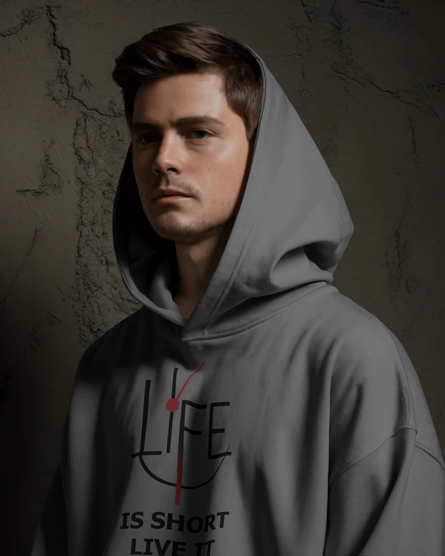 Osirius "Pulse 01" Hoodie – Minimal Life Design, Egyptian Cotton