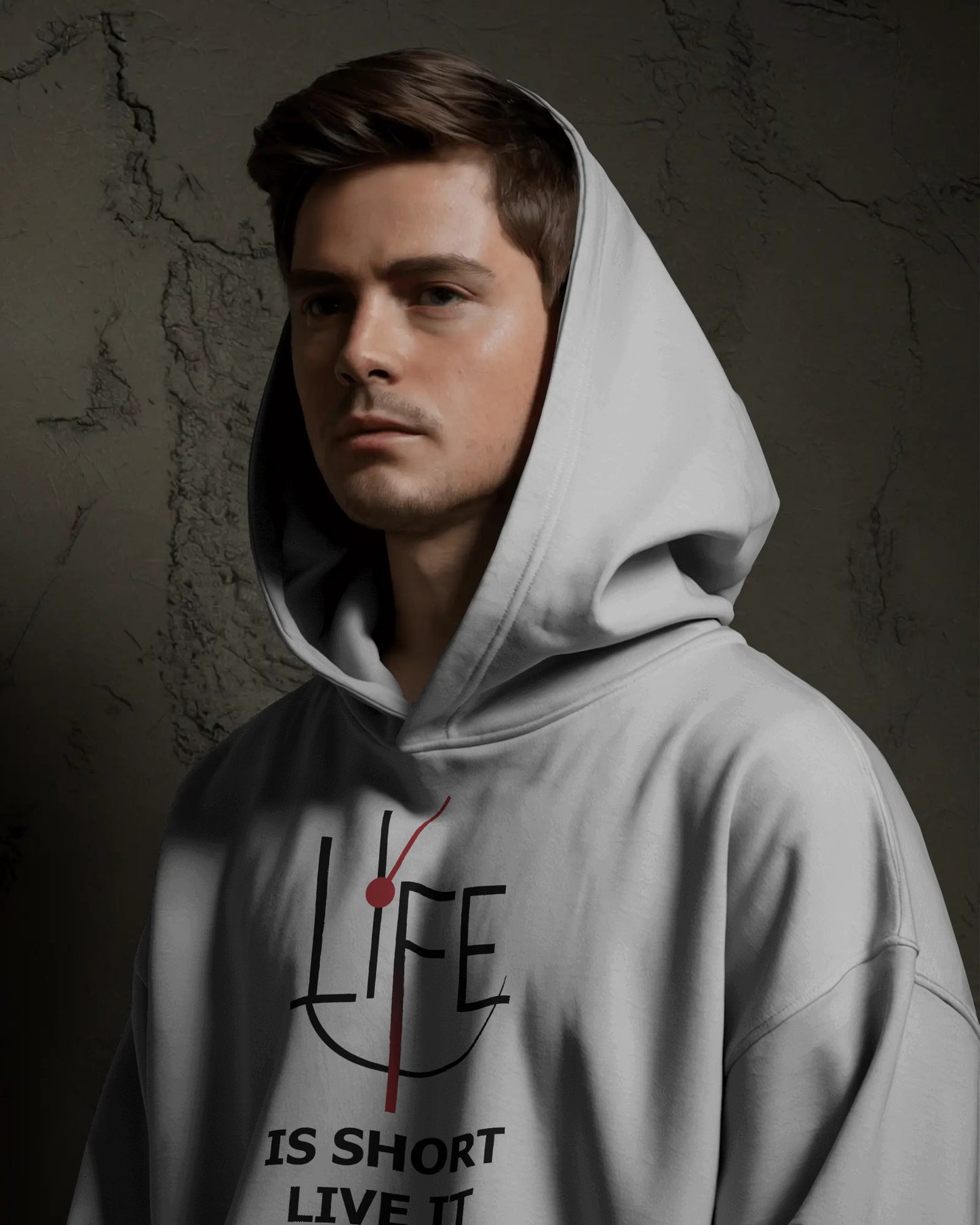 Osirius "Pulse 01" Hoodie – Minimal Life Design, Egyptian Cotton